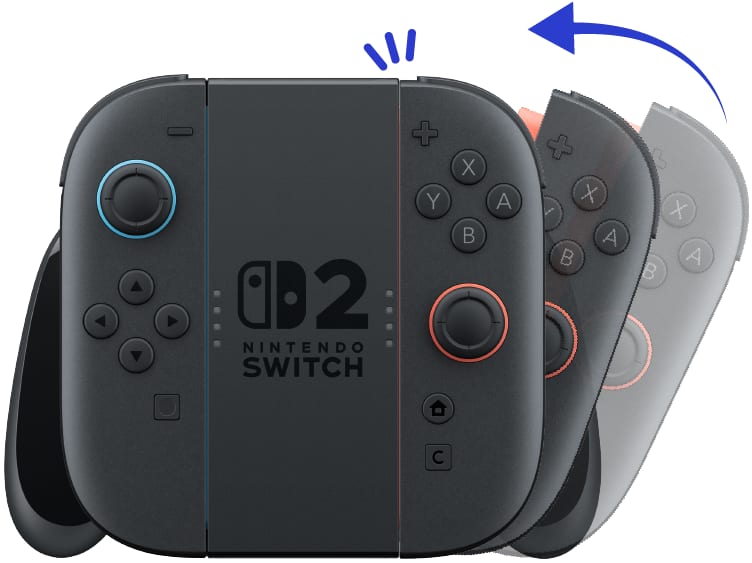 How to Attach/Detach the Joy-Con 2 Controllers to the Joy-Con 2