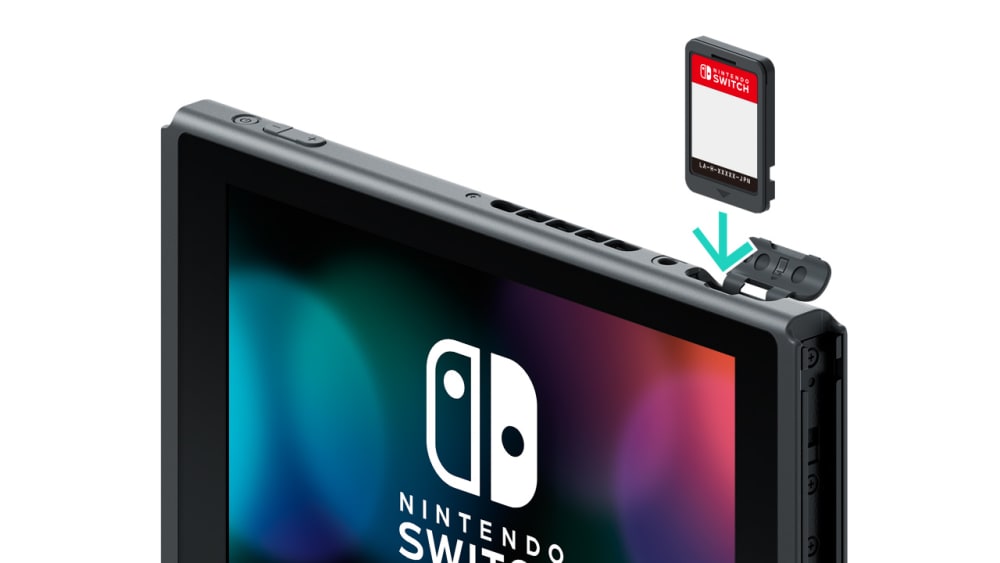 Nintendo switch chipped games on sale card