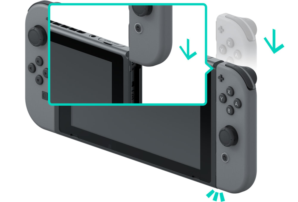 Switch does not shop recognize joy con