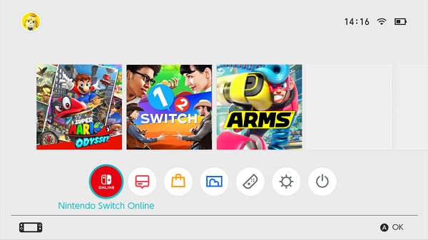 Nintendo switch on sale home