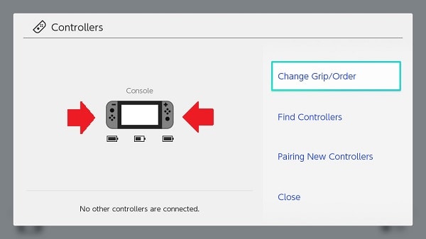 Nintendo switch store not detecting joycon