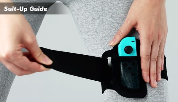 Nintendo Support: How to Attach the Leg Strap Accessory