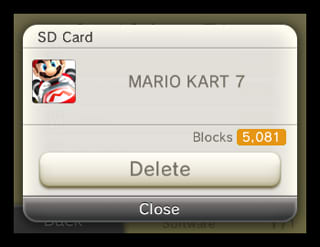 Backup 3ds sd store card