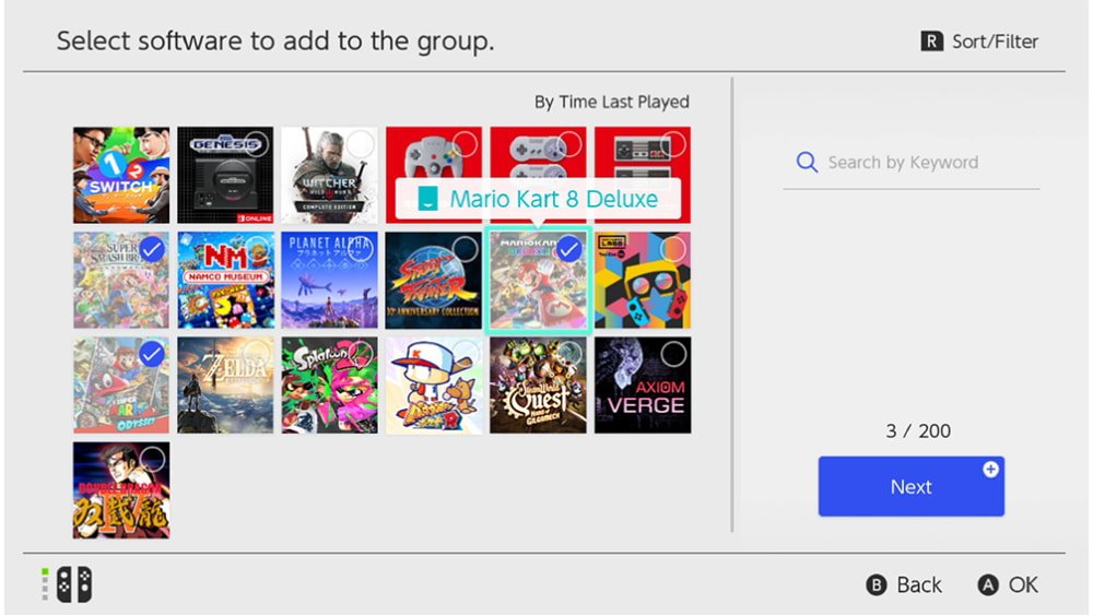 Group nintendo on sale switch games