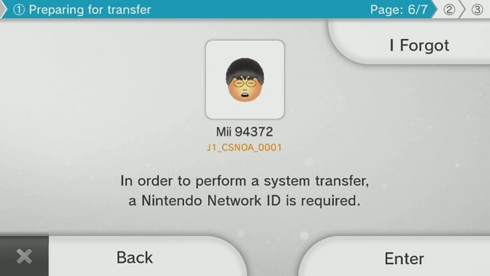 Wii u online network id