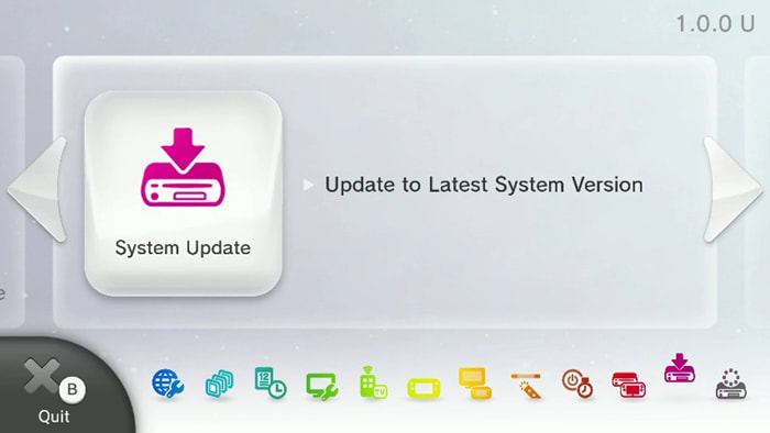 Latest wii hot sale system