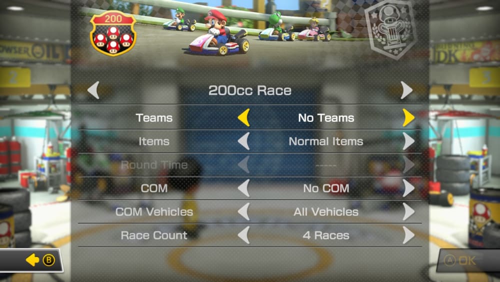 Mario kart 8 deluxe switch 2 player on sale