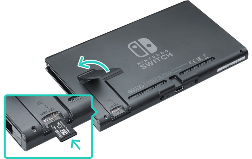 Carte mémoire lecteur de carte SD remplacement pour Nintendo Switch OLED  neuf