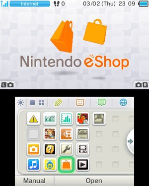 Como baixar jogos e outros na E-shop 3DS 
